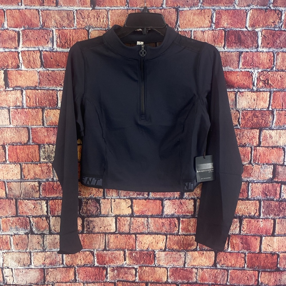 Savage X Fenty Main Player Half-Zip Top